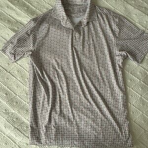 Rhoback Men's Sushi Patterned Polo Shirt